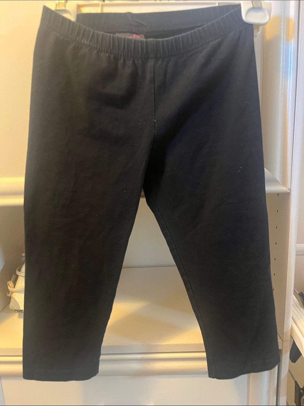 Shape FX Black Capri Leggings